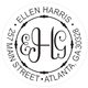 Script Monogram Round Address Labels Image 2 of 2